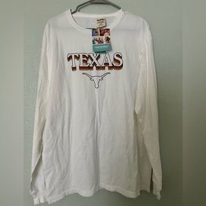 Comfortwash Texas Longhorns Unisex Long Sleeve Retro Tee